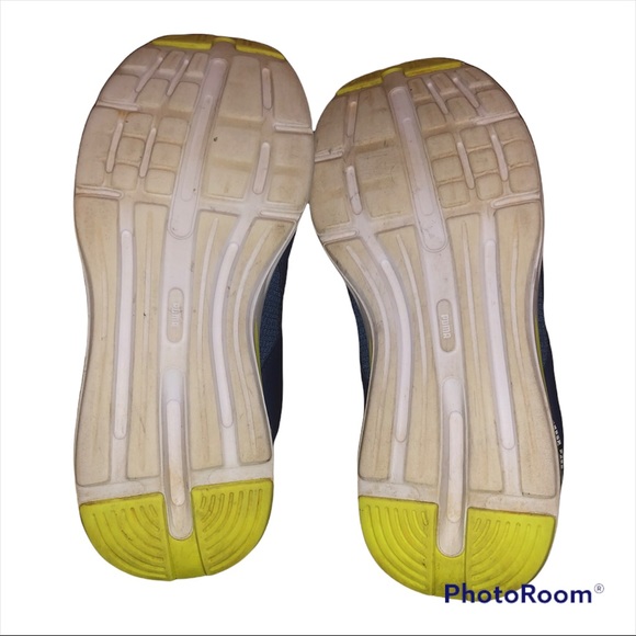 Blue/Lime/White Puma Enzo Kids  Repeat Cat Running Shoes Size 5.5 C - Picture 5 of 5